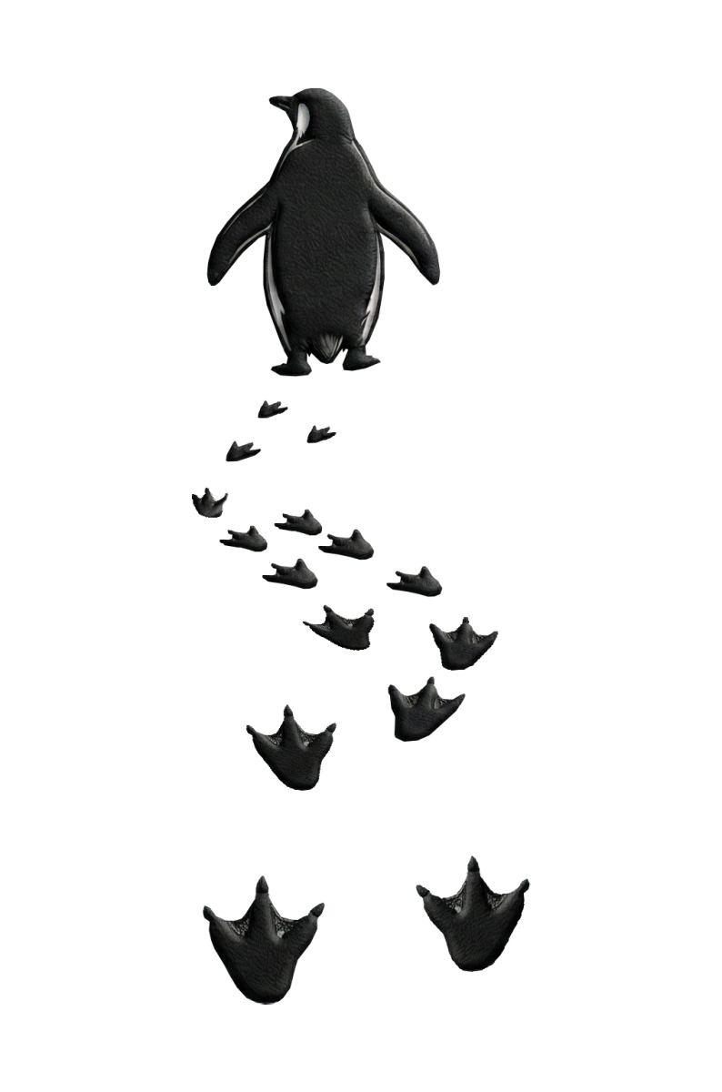 Kadın T-Shirt Nihilist Penguen Baskılı Bisiklet Yaka Kısa kol yazlık Tişört - Beyaz